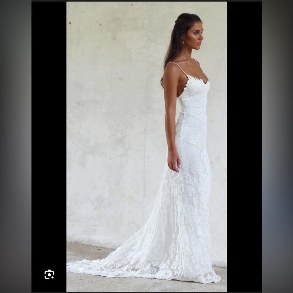 Grace Loves Lace Ivory/White Lace Wedding Dress - Mia